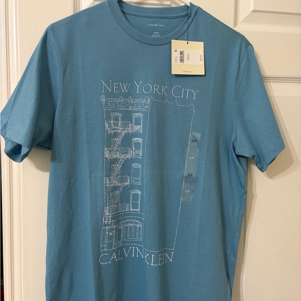 Calvin Klein Teal New York City Tee
